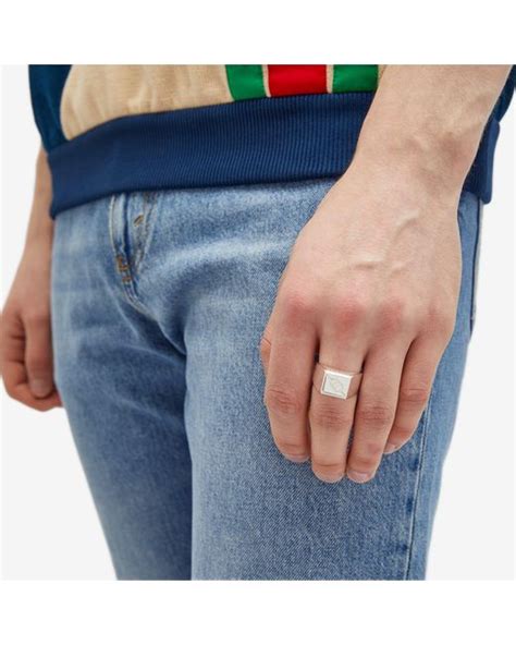 chevaliere gucci homme|Famous Men in Rings .